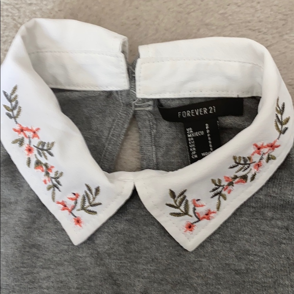 long sleeve embroidered collared shirt - Picture 2 of 2
